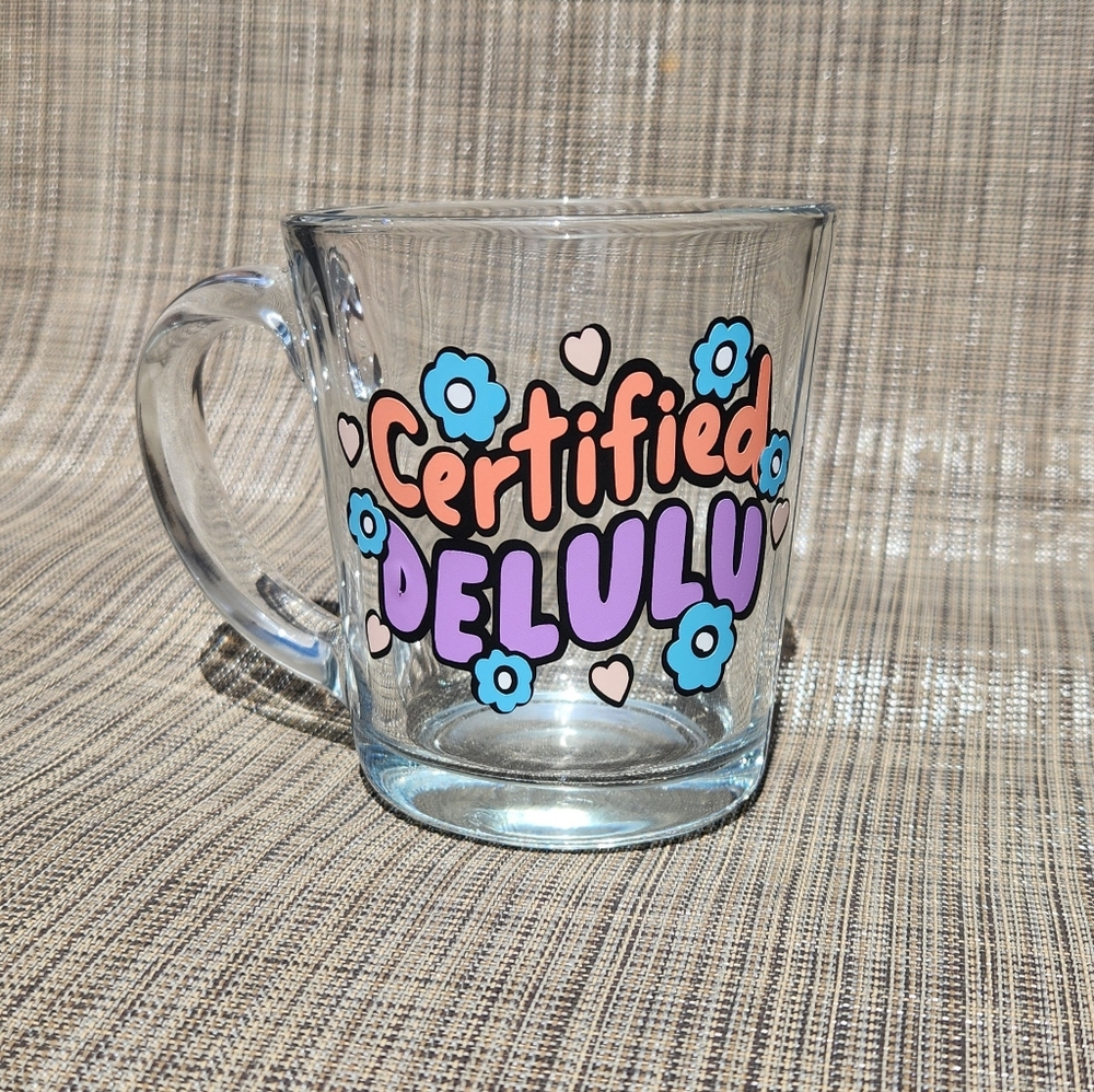 🟣FIRM PRICE🟣 Certified Delulu mug